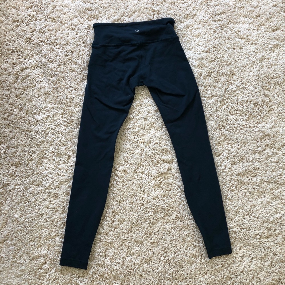 25” Dark Teal Blue Lululemon Leggings
